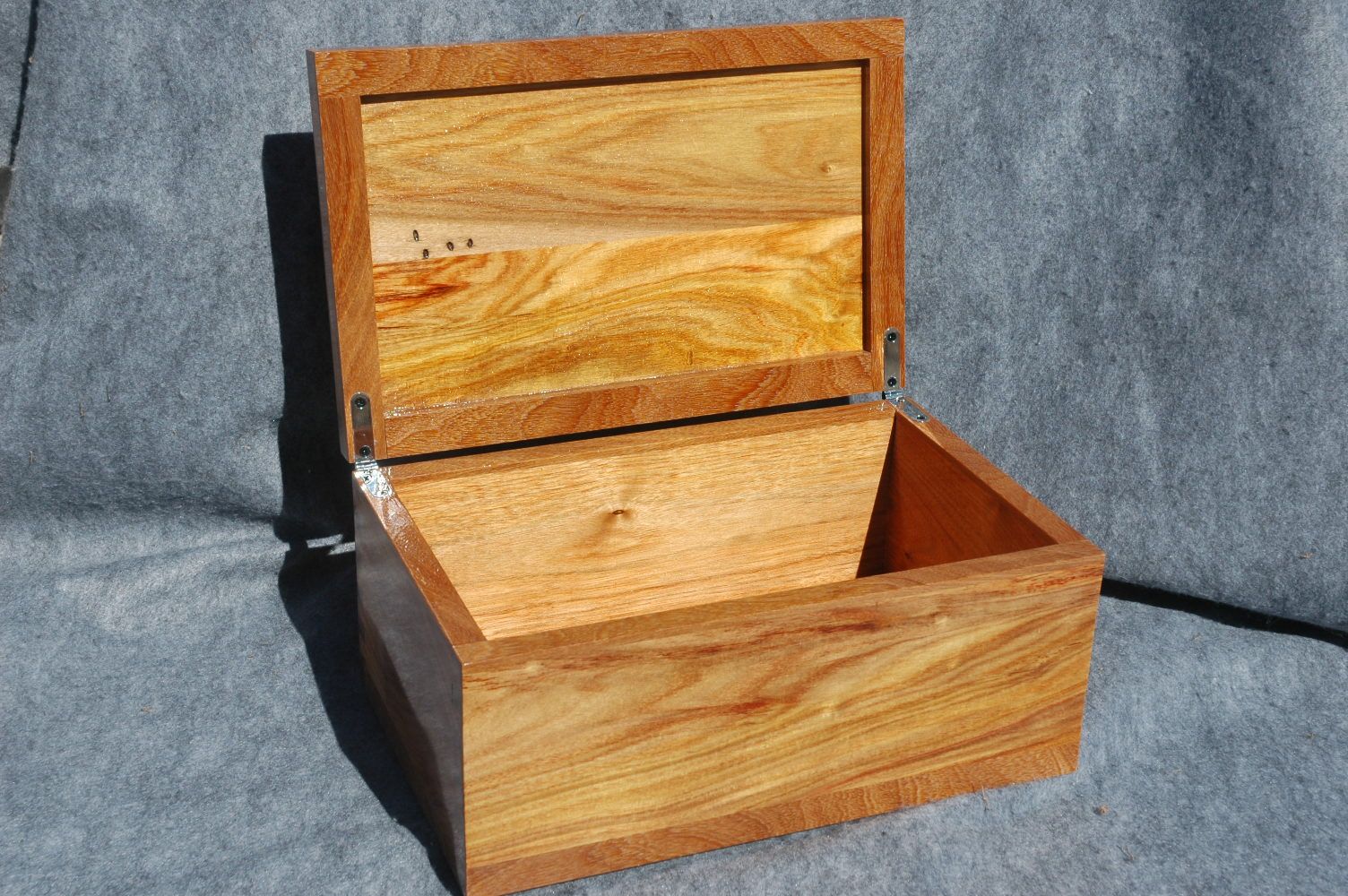 memory keepsake box Custom built Wooden Box.