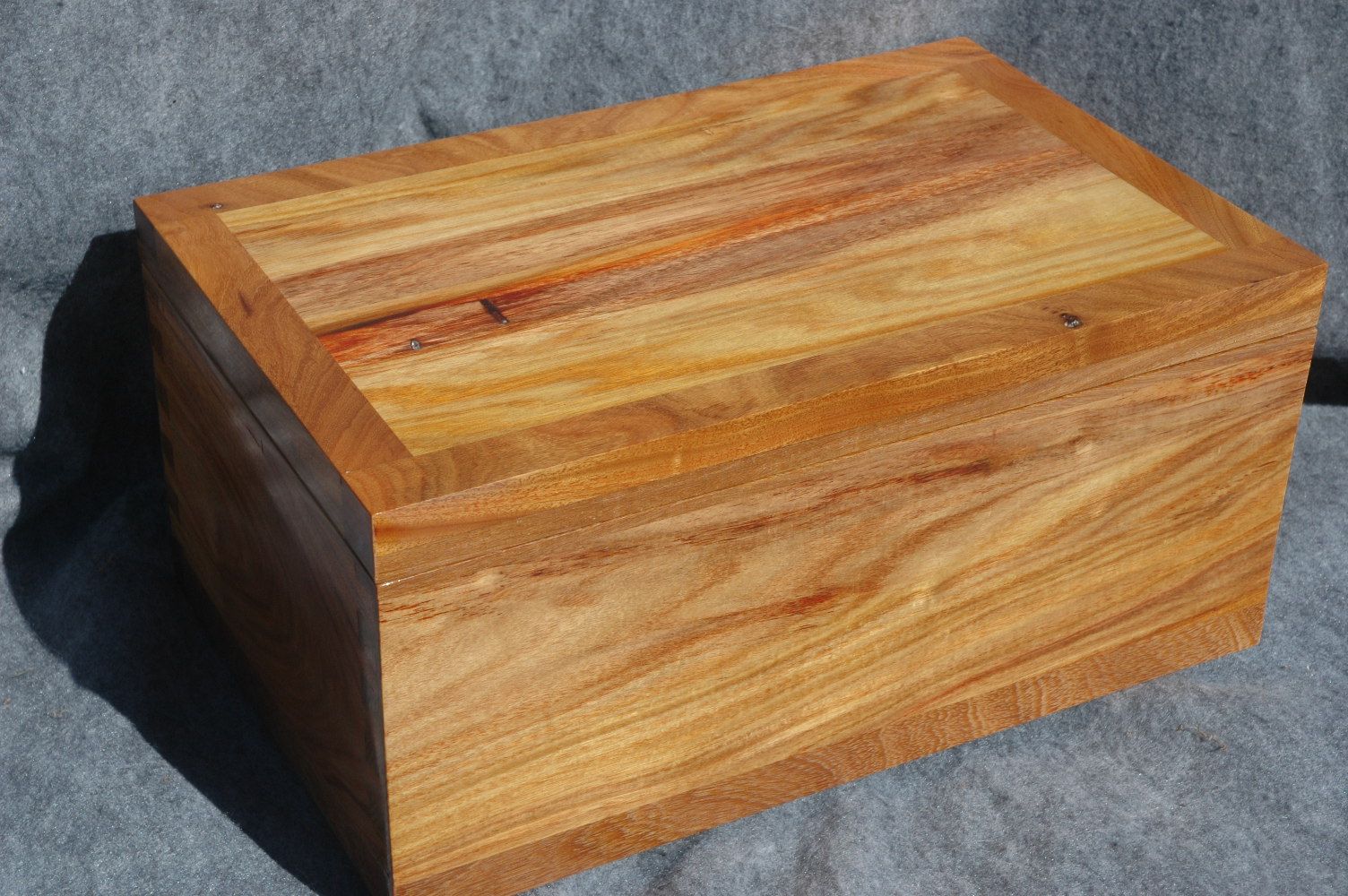 keepsake box maple wood